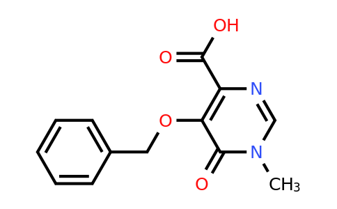 1338091-25-0 | 5-(Benzyloxy)-1-methyl-6-oxo-1,6-dihydropyrimidine-4-carboxylic acid