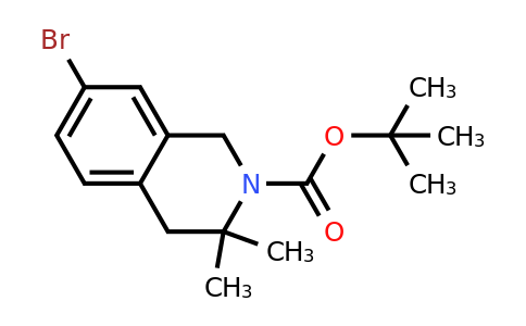 1338097-16-7 | tert-butyl 7-bromo-3,3-dimethyl-1,4-dihydroisoquinoline-2-carboxylate