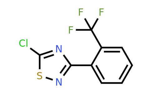 1338218-73-7 | 5-Chloro-3-[2-(trifluoromethyl)phenyl]-1,2,4-thiadiazole
