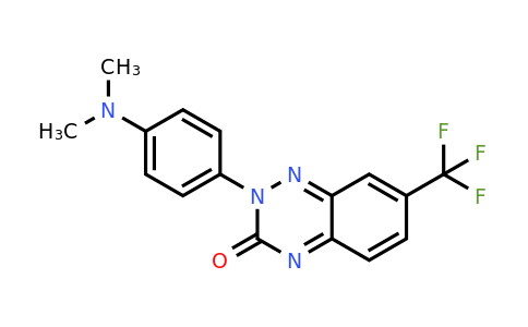 1338494-76-0 | 2-(4-(Dimethylamino)phenyl)-7-(trifluoromethyl)benzo[e][1,2,4]triazin-3(2H)-one
