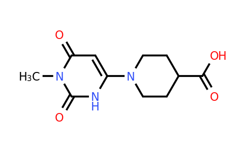 1338660-21-1 | 1-(1-Methyl-2,6-dioxo-1,2,3,6-tetrahydropyrimidin-4-yl)piperidine-4-carboxylic acid
