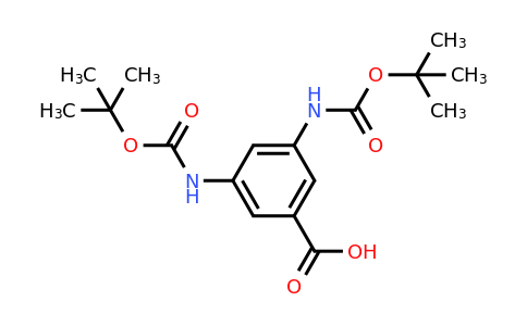 133887-83-9 | 3,5-Bis((tert-butoxycarbonyl)amino)benzoic acid