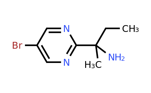 1338950-64-3 | 2-(5-Bromopyrimidin-2-yl)butan-2-amine