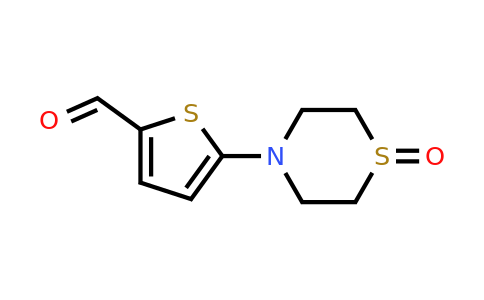1338953-72-2 | 5-(1-Oxidothiomorpholino)thiophene-2-carbaldehyde