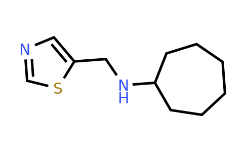 1338954-75-8 | n-(Thiazol-5-ylmethyl)cycloheptanamine