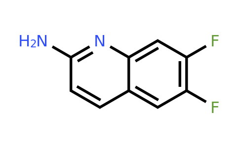1338991-67-5 | 6,7-Difluoroquinolin-2-amine