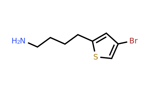 1339010-69-3 | 4-(4-Bromothiophen-2-yl)butan-1-amine