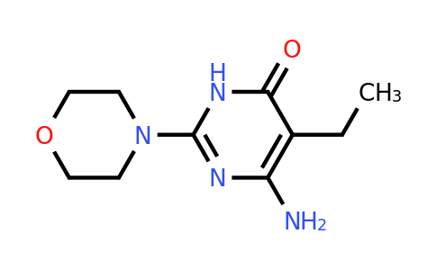 1339017-82-1 | 6-Amino-5-ethyl-2-morpholinopyrimidin-4(3h)-one