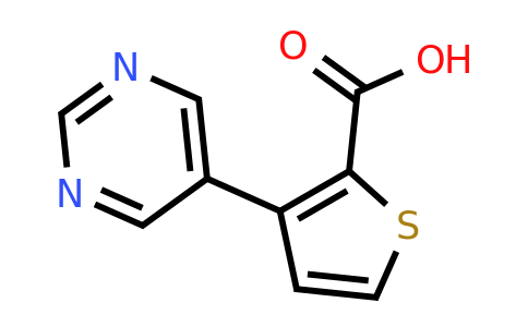 1339019-31-6 | 3-(Pyrimidin-5-yl)thiophene-2-carboxylic acid