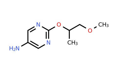 1339044-04-0 | 2-((1-Methoxypropan-2-yl)oxy)pyrimidin-5-amine