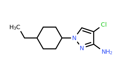 1339054-46-4 | 4-Chloro-1-(4-ethylcyclohexyl)-1h-pyrazol-3-amine