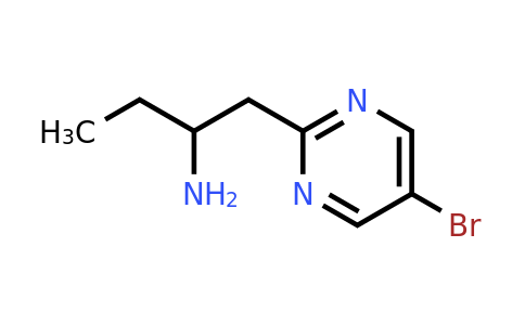 1339072-71-7 | 1-(5-Bromopyrimidin-2-yl)butan-2-amine