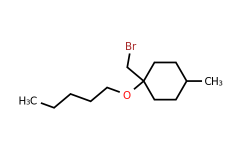 1339088-41-3 | 1-(Bromomethyl)-4-methyl-1-(pentyloxy)cyclohexane