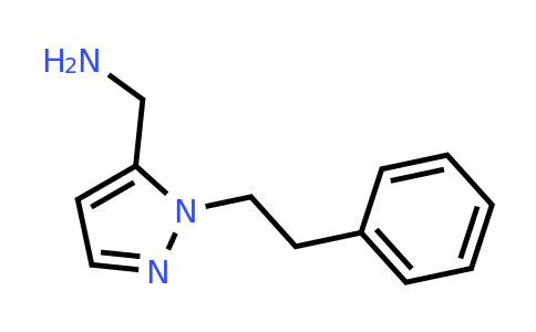 [1-(2-phenylethyl)-1h-pyrazol-5-yl]methanamine