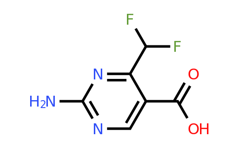 1339130-94-7 | 2-Amino-4-(difluoromethyl)pyrimidine-5-carboxylic acid