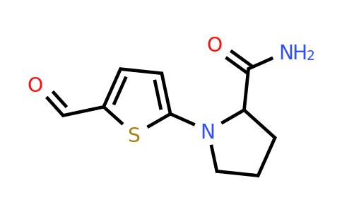 1339150-10-5 | 1-(5-Formylthiophen-2-yl)pyrrolidine-2-carboxamide