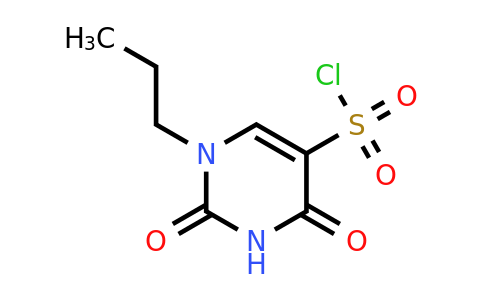 1339172-38-1 | 2,4-Dioxo-1-propyl-1,2,3,4-tetrahydropyrimidine-5-sulfonyl chloride