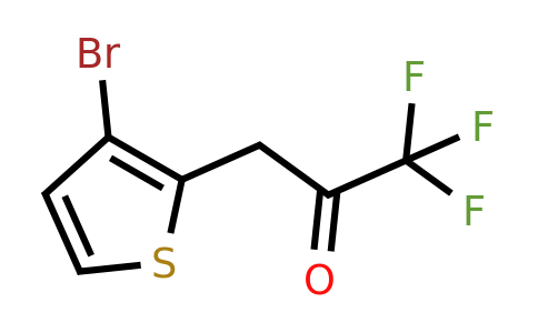 1339185-59-9 | 3-(3-Bromothiophen-2-yl)-1,1,1-trifluoropropan-2-one