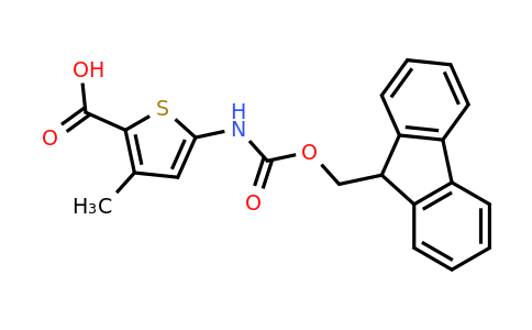 1339327-19-3 | 5-((((9h-Fluoren-9-yl)methoxy)carbonyl)amino)-3-methylthiophene-2-carboxylic acid