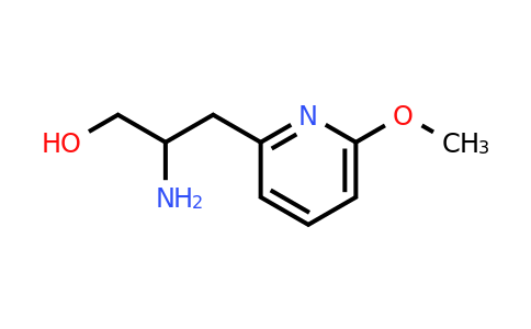 2-Amino-3-(6-methoxypyridin-2-yl)propan-1-ol
