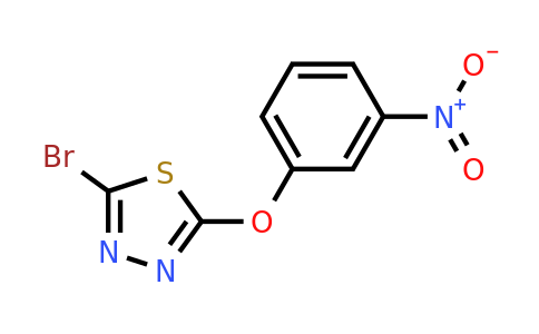 1339381-69-9 | 2-Bromo-5-(3-nitrophenoxy)-1,3,4-thiadiazole
