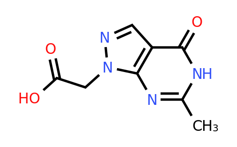 2-(6-Methyl-4-oxo-4,5-dihydro-1h-pyrazolo[3,4-d]pyrimidin-1-yl)acetic acid