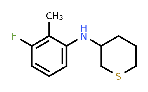 1339596-41-6 | n-(3-Fluoro-2-methylphenyl)tetrahydro-2h-thiopyran-3-amine