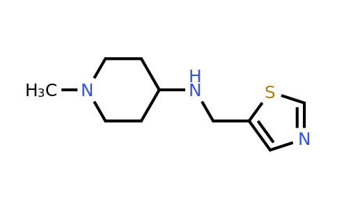 1339617-06-9 | 1-Methyl-N-(thiazol-5-ylmethyl)piperidin-4-amine