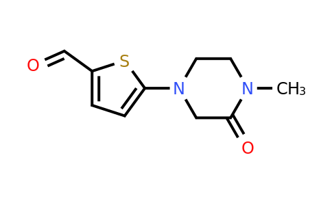 1339632-43-7 | 5-(4-Methyl-3-oxopiperazin-1-yl)thiophene-2-carbaldehyde