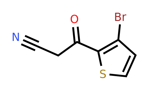 1339722-54-1 | 3-(3-Bromothiophen-2-yl)-3-oxopropanenitrile