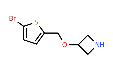 1339802-82-2 | 3-((5-Bromothiophen-2-yl)methoxy)azetidine