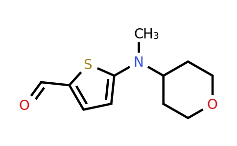 1339878-21-5 | 5-(Methyl(tetrahydro-2h-pyran-4-yl)amino)thiophene-2-carbaldehyde