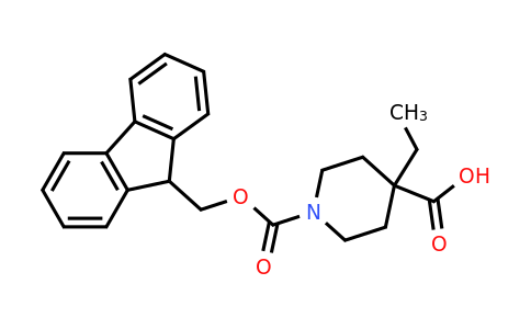 4-Ethyl-1-{[(9h-fluoren-9-yl)methoxy]carbonyl}piperidine-4-carboxylic acid