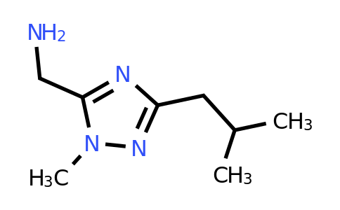 1340044-70-3 | (3-Isobutyl-1-methyl-1h-1,2,4-triazol-5-yl)methanamine