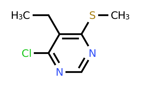 1340052-38-1 | 4-Chloro-5-ethyl-6-(methylthio)pyrimidine