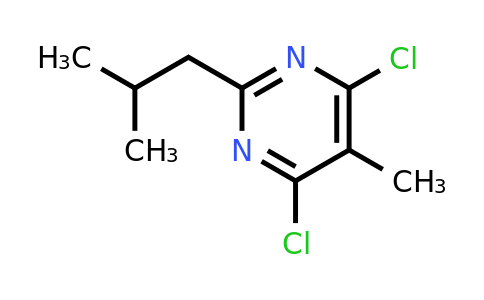 1340068-90-7 | 4,6-Dichloro-5-methyl-2-(2-methylpropyl)pyrimidine