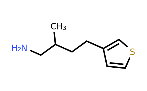 1340089-37-3 | 2-Methyl-4-(thiophen-3-yl)butan-1-amine