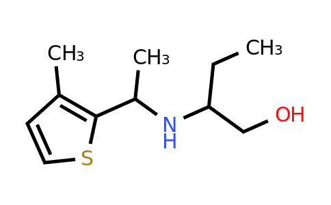 1340102-17-1 | 2-((1-(3-Methylthiophen-2-yl)ethyl)amino)butan-1-ol