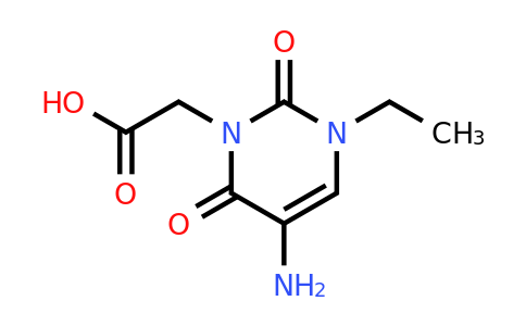 1340119-75-6 | 2-(5-Amino-3-ethyl-2,6-dioxo-3,6-dihydropyrimidin-1(2h)-yl)acetic acid