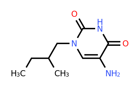1340128-62-2 | 5-Amino-1-(2-methylbutyl)pyrimidine-2,4(1h,3h)-dione