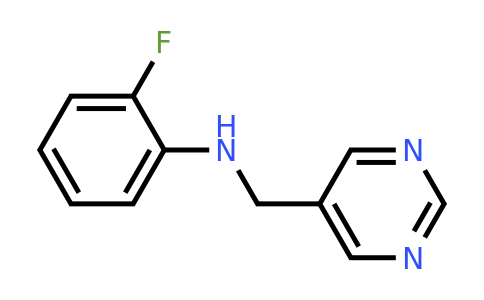 1340132-06-0 | 2-Fluoro-N-(pyrimidin-5-ylmethyl)aniline