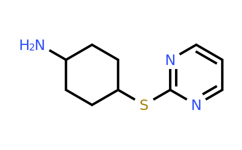 1340193-00-1 | 4-(Pyrimidin-2-ylthio)cyclohexan-1-amine