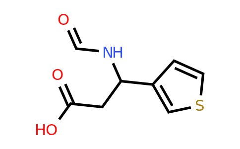 1340214-72-3 | 3-Formamido-3-(thiophen-3-yl)propanoic acid