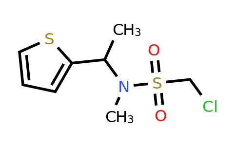 1340216-65-0 | 1-Chloro-n-methyl-n-(1-(thiophen-2-yl)ethyl)methanesulfonamide