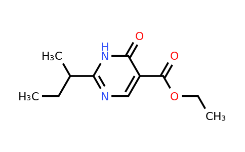 1340218-26-9 | Ethyl 2-(sec-butyl)-6-oxo-1,6-dihydropyrimidine-5-carboxylate