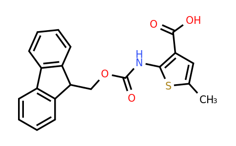 1340291-71-5 | 2-((((9h-Fluoren-9-yl)methoxy)carbonyl)amino)-5-methylthiophene-3-carboxylic acid