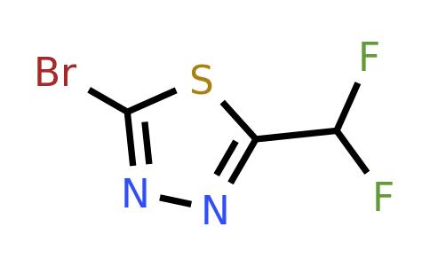 1340313-49-6 | 2-Bromo-5-(difluoromethyl)-1,3,4-thiadiazole