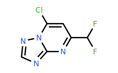1340394-63-9 | 7-Chloro-5-(difluoromethyl)-[1,2,4]triazolo[1,5-a]pyrimidine