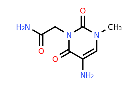 1340416-43-4 | 2-(5-Amino-3-methyl-2,6-dioxo-3,6-dihydropyrimidin-1(2h)-yl)acetamide