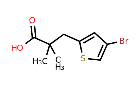 1340416-56-9 | 3-(4-Bromothiophen-2-yl)-2,2-dimethylpropanoic acid